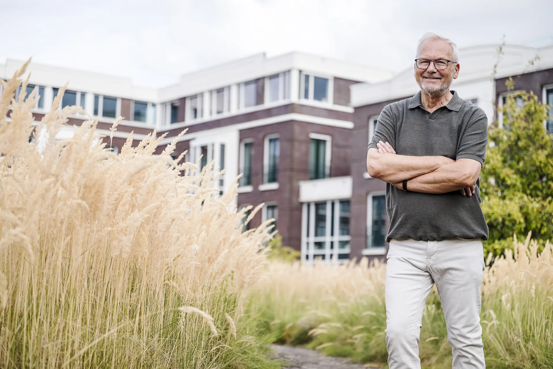 Relatietherapeut Leen Bokhorst in zijn praktijk
